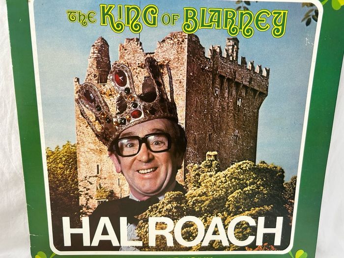 Hal Roach Irish Comedian Record and SIGNED sleeve
