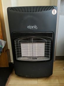 Elpine mobile radiant gas cabinet heater
