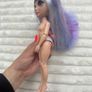 Rainbow High Violet Willow Series 1 Nude Articulated Doll Purple Hair Used Please look at the pictures Image 6
