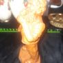 2 Old Brass Horse Tackle Emblems and an Old Hand Carved Man Image 6