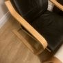 IKEA armchair with footstool Image 4
