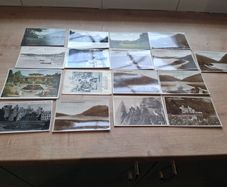 17 X Early 20th Century Irish Postcards