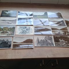 17 X Early 20th Century Irish Postcards