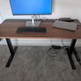 MITTZON office desk walnut veneer/black Image 2