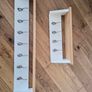 Next Chalk white malvern coat hooks small and large Image 5