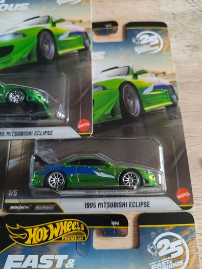 Hot wheels premium Fast and Furious 1995 Mitsubishi eclipse 1/5 X5