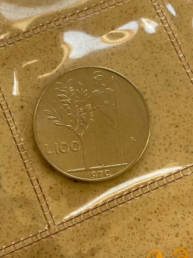Italy 1970 coin set