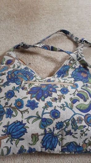 Beaded Fabric Handbag