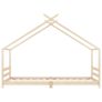 Kids Bed Frame Solid Pine Wood 90x200 cm Image 4