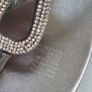 ANKO silver diamante thong sandals Sz 8UK - Bnwt Rrp 49.99 Image 8