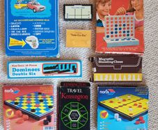 9 x Classic Games & Puzzles