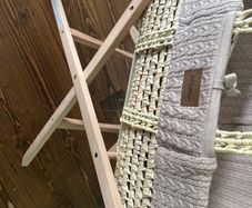 Little green sheep moses basket