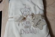 Babytown  Baby Blanket. B.N.W.T. Size 90 x 75 cm.  B.N.W.T.