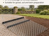 ATV Drag Harrow 4ft x 5ft Tractor Driveway Leveller