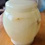 Fabolous Large Marble Onyx Urn C/w Lid. In Very Good Condition. No Chips. Image 6