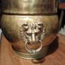 Collection of Brass Scuttle & 2 Brass Bins Image 8