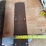 Brass pull handle/finger plate Image 2