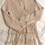 H&M Knitted V Neck Sweater Beige Size S Image 8