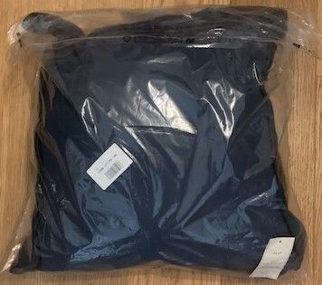 Navy Christmas Cushion