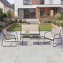 4 Pieces, Garden Table and Chairs Image 5