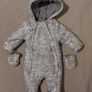 Rock A Bye Baby Boutique Waterproof Warm Pram Suit, Snow Suit with mittens Image 7