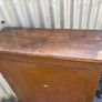 Antique Industrial School woodwork cabinet c1920 Image 6
