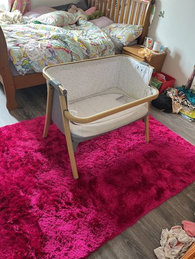 baby elegance go sleeper / beside me cot