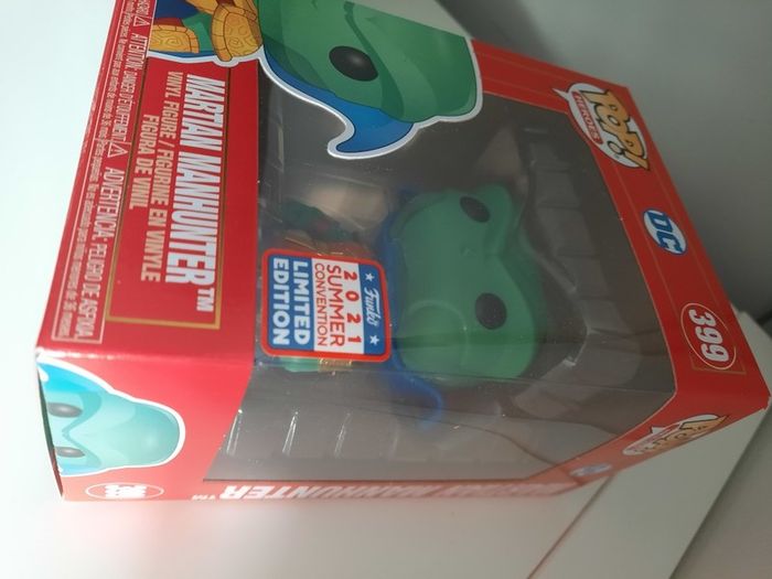 Brand New Funk Pop Dc Comics Martian Manhunter