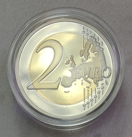 Belgium 2 Euro Base Metals Proof Coin 2024 - EU Presidency