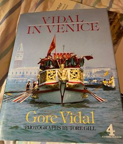 book Vidal in Venice hardback