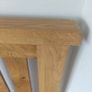 Super king size oak bed Image 9