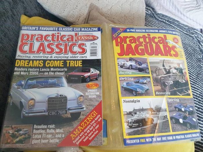 Suitcase....old.rare...magazines.....of Cars...mini..magazines...PRICE DROP..