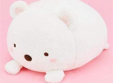 Sumikko Gurashi White Bear Face Down Plushy XL Premium