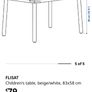 Flisat kids table Image 4