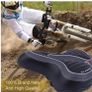 Bike Seat, Most Comfortable Bicycle Seat Memory Foam Waterproof Bicycle Saddle Comfortable Wide Big Bum Bike Bicycle Gel Cruiser Extra Sporty Soft Pad Image 5