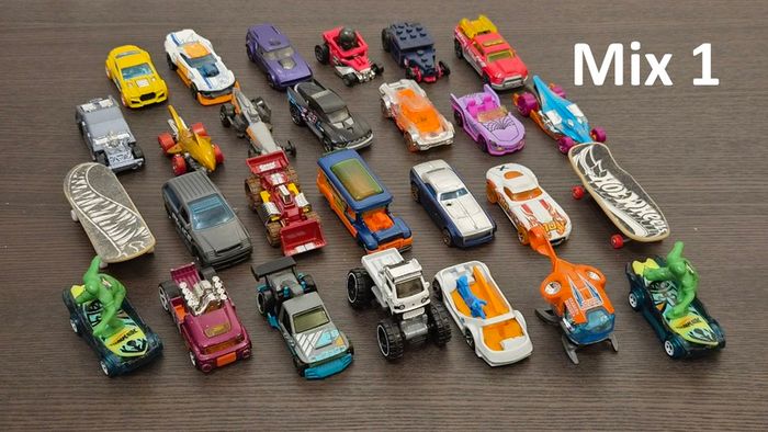 Hot Wheels Cars Loose Bundle - Used Unboxed - Fantasy Cars