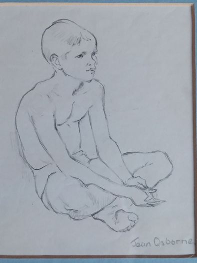 Pencil Drawing Jean Osbourne