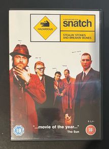 Snatch. DVD Movie. Staring Jason Statham, Alan Ford & Brad Pitt