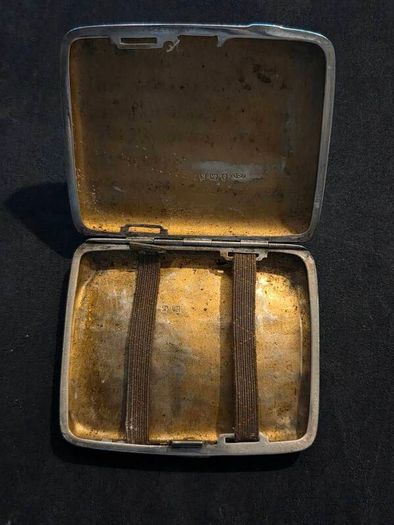 1934 Joseph Gloster Ltd Sterling Silver Cigarette Case