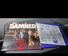 the Damned vinyl records x 6
