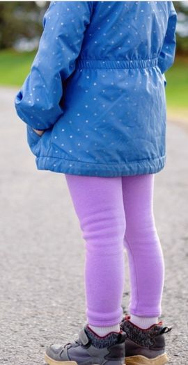 Girls Fleece Lined Leggings