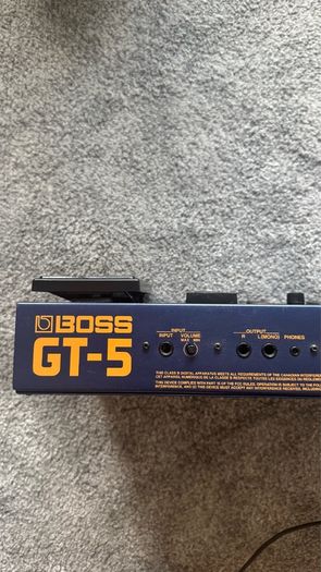 BOSS GT-5 Effects Processor
