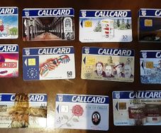 selection of call card's