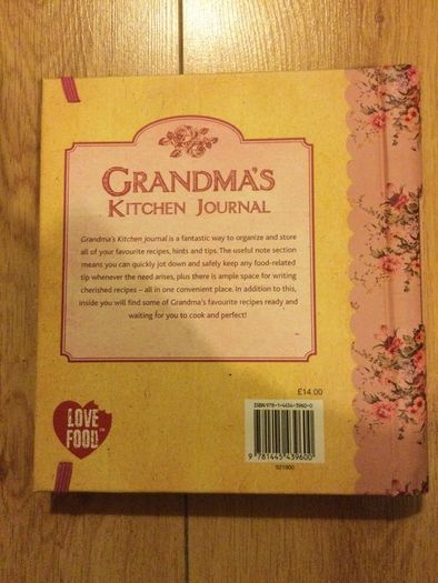 Cookbook Brand New