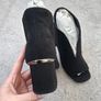 Stunning Black Brand New Never worn UK7 (EUR41) (Wide Fit) Hardware Shoe Boots From Next Image 4