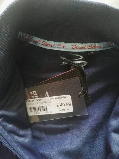 Diesel Sport Zip Top