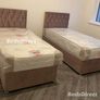Brand New Stylist 3ft Single Divan Beds With Optional Tufted Mattresses Instock. Multiple Headboard Options And Drawers Option Available Image 6