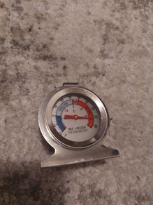 Fridge and freezer thermometer