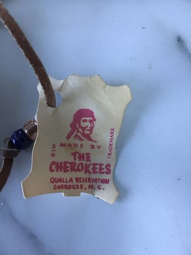 Traditional whistle  craft items from American Cherokees