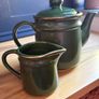 Vintage tea pot with milk jug Image 3